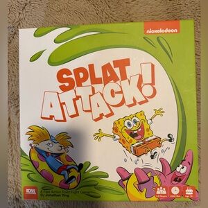Nickelodeon Splat Attack! Game - Green and Red